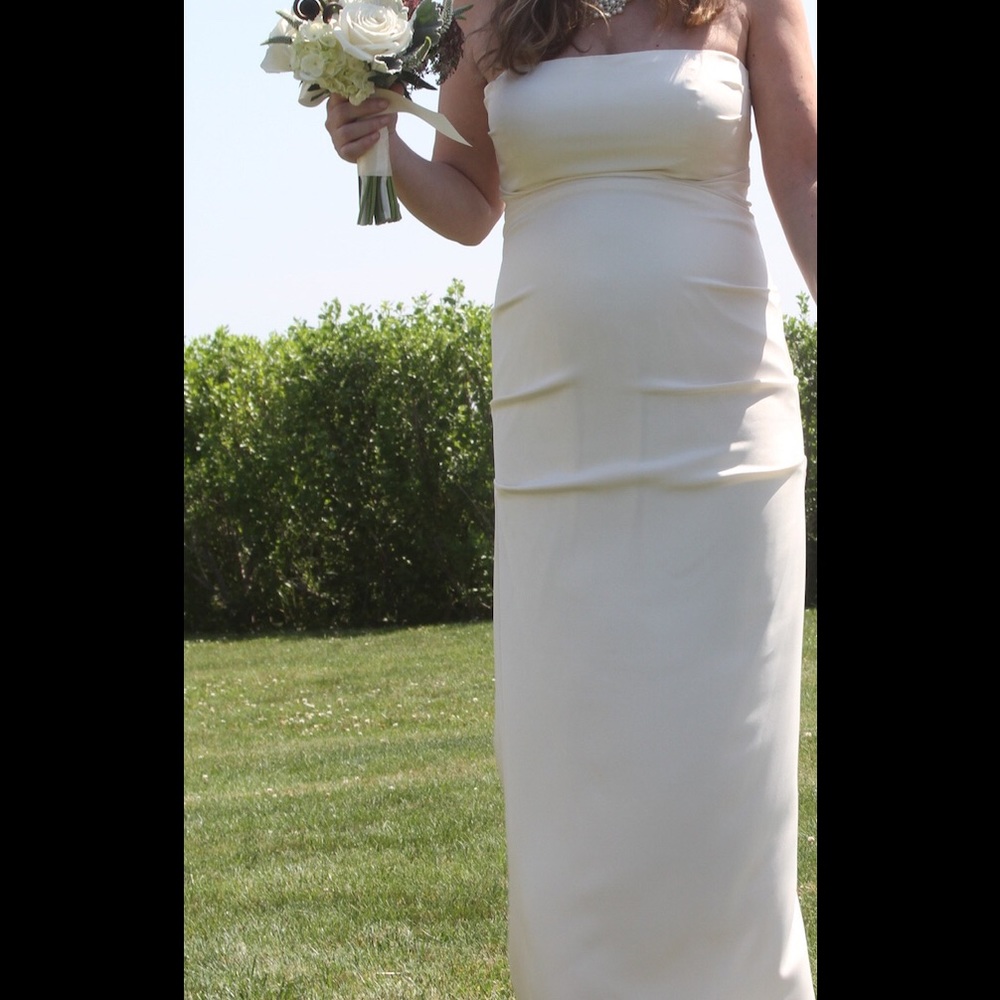Nicole miller wedding dress